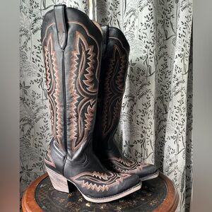 Ariat women’s Casanova knee-high western boot, women’s size 8 in, Brooklyn Black